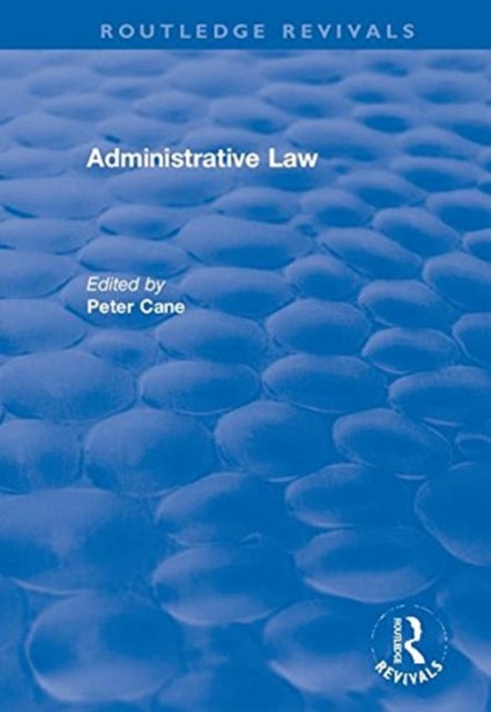 Book cover of: Administrative Law