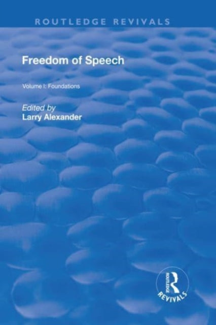 Book cover of: Freedom of Speech. By: Tom D. Campbell