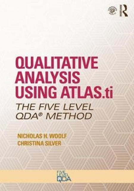 Book cover of: Qualitative Analysis Using ATLAS.ti. By: Nicholas H. Woolf