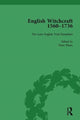 Book cover of: English Witchcraft, 1560-1736, vol 5. By: James Sharpe
