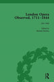 Book cover of: London Opera Observed 1711–1844, Volume V. By: Michael Burden