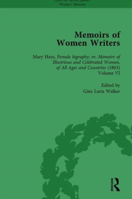 Book cover of: Memoirs of Women Writers, Part III vol 10. By: Gina Luria Walker