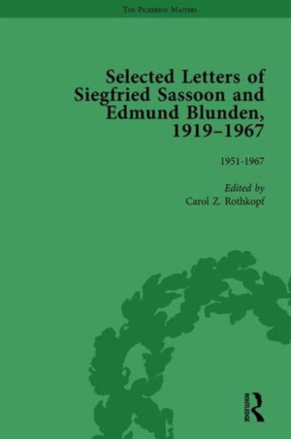 Book cover of: Selected Letters of Siegfried Sassoon and Edmund Blunden, 1919–1967 Vol 3. By: Carol Z. Rothkopf