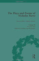 Book cover of: Plays and Poems of Nicholas Rowe, Volume III. By: Claudine van Hensbergen