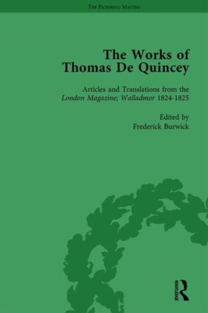 Book cover of: Works of Thomas De Quincey, Part I Vol 4. By: Grevel Lindop
