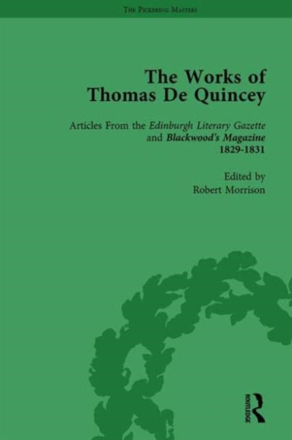 Book cover of: Works of Thomas De Quincey, Part I Vol 7. By: Grevel Lindop