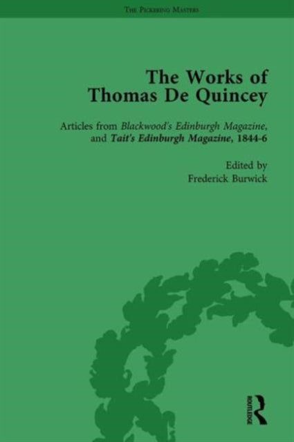Book cover of: Works of Thomas De Quincey, Part III vol 15. By: Grevel Lindop