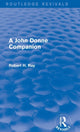 Book cover of: John Donne Companion (Routledge Revivals). By: Robert H. Ray