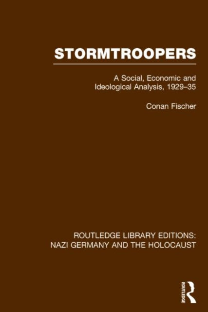 Book cover of: Routledge Library Editions: Nazi Germany and the Holocaust