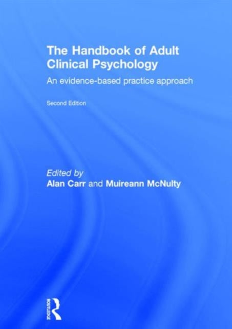 Book cover of: Handbook of Adult Clinical Psychology. By: Alan Carr