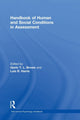 Book cover of: Handbook of Human and Social Conditions in Assessment. By: Gavin T. L. Brown