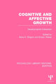 Book cover of: Cognitive and Affective Growth (PLE: Emotion). By: Shapiro Edna