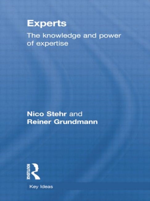 Book cover of: Experts. By: Nico Stehr