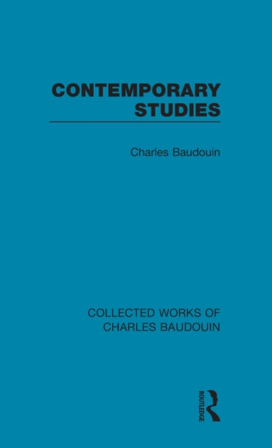Book cover of: Contemporary Studies. By: Charles Baudouin