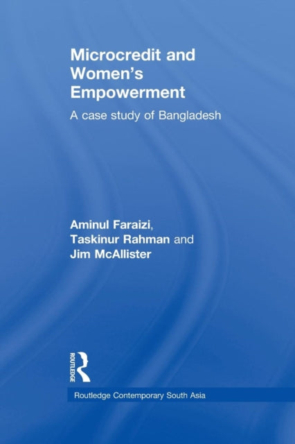 Book cover of: Microcredit and Women's Empowerment. By: Aminul Faraizi