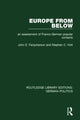 Book cover of: Europe from Below (RLE: German Politics). By: John E. Farquarson