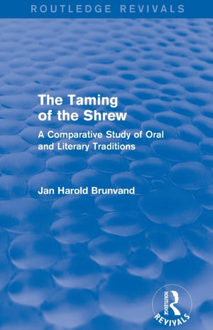 The Taming of the Shrew (Routledge Revivals)