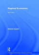 Book cover of: Regional Economics. By: Roberta Capello