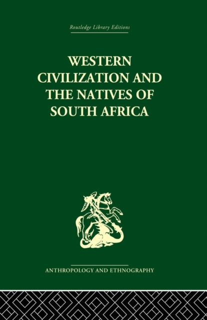 Book cover of: Western Civilization in Southern Africa. By: Isaac Schapera