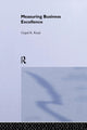 Book cover of: Measuring Business Excellence. By: Gopal K. Kanji