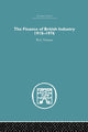 Book cover of: Finance of British Industry, 1918-1976. By: William Arthur Thomas