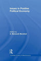 Book cover of: Issues in Positive Political Economy. By: Syed Mansoob Murshed