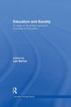 Book cover of: Education and Society. By: Len Barton