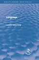 Book cover of: Language (Routledge Revivals). By: Leonard Bloomfield