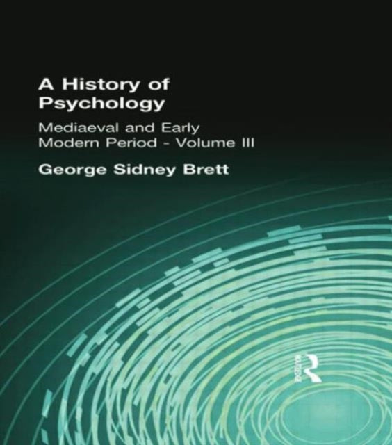 Book cover of: History of Psychology. By: Brett, George Sidney, George Sidney