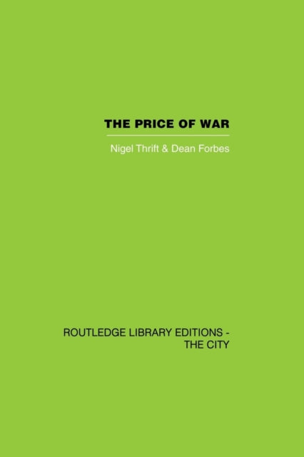Book cover of: Price of War. By: Nigel Thrift