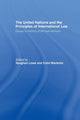 Book cover of: United Nations and the Principles of International Law. By: Vaughan Lowe