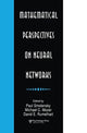 Book cover of: Mathematical Perspectives on Neural Networks. By: Paul Smolensky