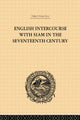 Book cover of: English Intercourse with Siam in the Seventeenth Century. By: John Anderson