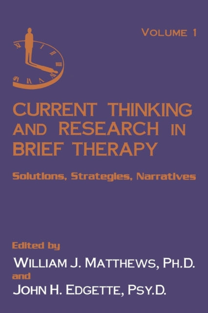 Book cover of: Current Thinking and Research in Brief Therapy