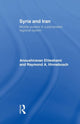 Book cover of: Syria and Iran. By: Anoushiravan Ehteshami