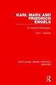 Book cover of: Karl Marx and Friedrich Engels. By: Cecil L. Eubanks