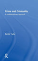 Book cover of: Crime and Criminality. By: Sandie Taylor