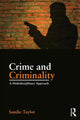 Book cover of: Crime and Criminality. By: Sandie Taylor