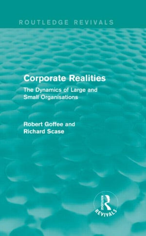 Corporate Realities (Routledge Revivals)
