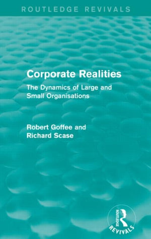 Corporate Realities (Routledge Revivals)