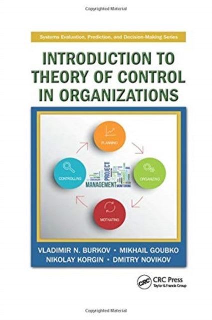 Book cover of: Introduction to Theory of Control in Organizations. By: Vladimir N. Burkov