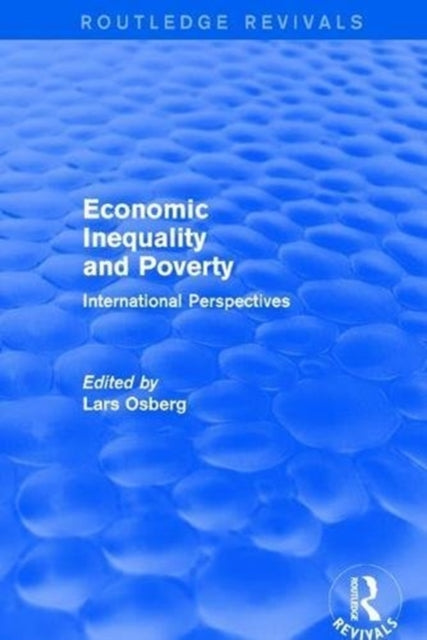 Book cover of: Economic Inequality and Poverty. By: Lars Osberg