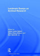Book cover of: Landmark Essays on Archival Research. By: Lynée Lewis Gaillet