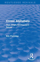 Book cover of: Comic Alphabets. By: Eric Partridge