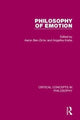 Book cover of: Philosophy of Emotion. By: Angelika Krebs