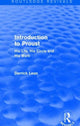 Book cover of: Introduction to Proust (Routledge Revivals). By: Derrick Leon