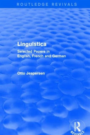 Linguistica (Routledge Revivals)