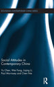 Book cover of: Social Attitudes in Contemporary China. By: Chen Yu