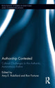Book cover of: Authorship Contested. By: Amy E. Robillard