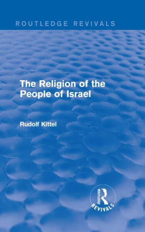 The Religion of the People of Israel